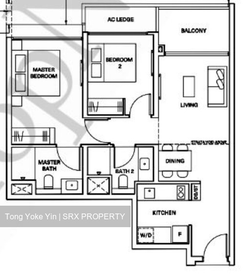The Watergardens At Canberra (D27), Apartment #554561321